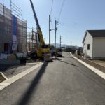 富合町 大町分譲地 第三期 全13区画　北側より