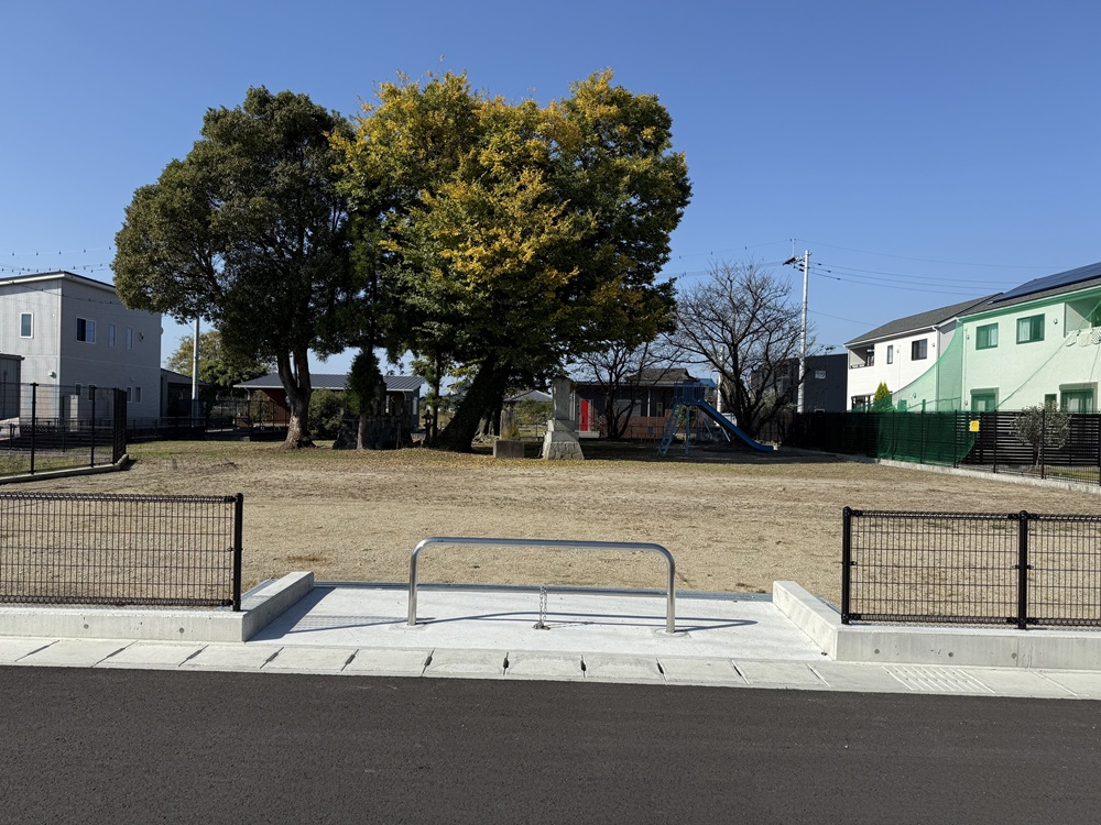 富合町 大町分譲地 第三期 全13区画　既存公園と合体