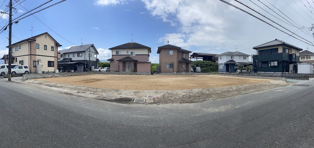 宇城市 小川町 河江小近分譲地（全２区画） 全景